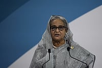 Associated Press : File image of former Bangladesh PM Sheikh Hasina 
